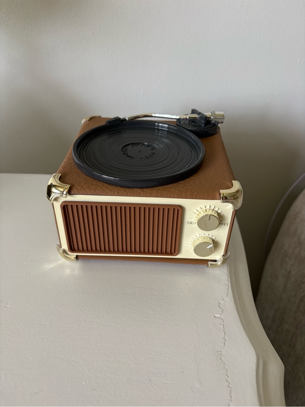bath and body works record player candle holder. open to offers